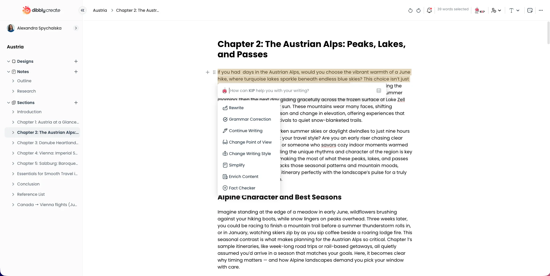 Inline KIP — KIP in Your Editor