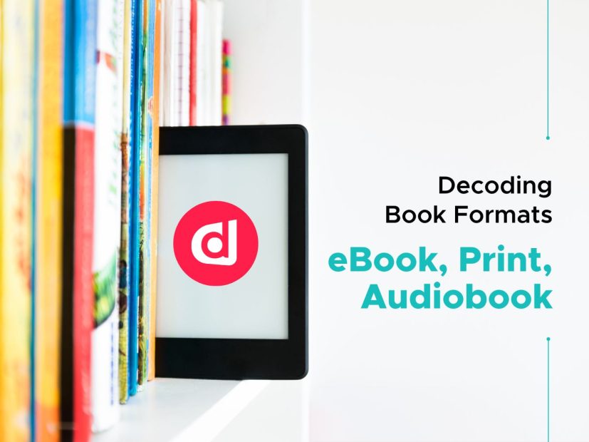Illustration Demystifying Book Formats: eBook, Print, and Audiobook Options
